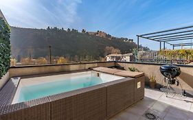 El Generalife Cerca Centro Y Sierra Nevada Con Piscina Y Barbacoa Y Parking Gratis